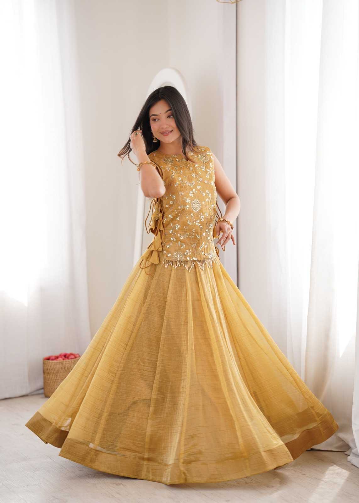 YNF Wholesale Crunchi Designer Lehenga  | Surat Manufacturer