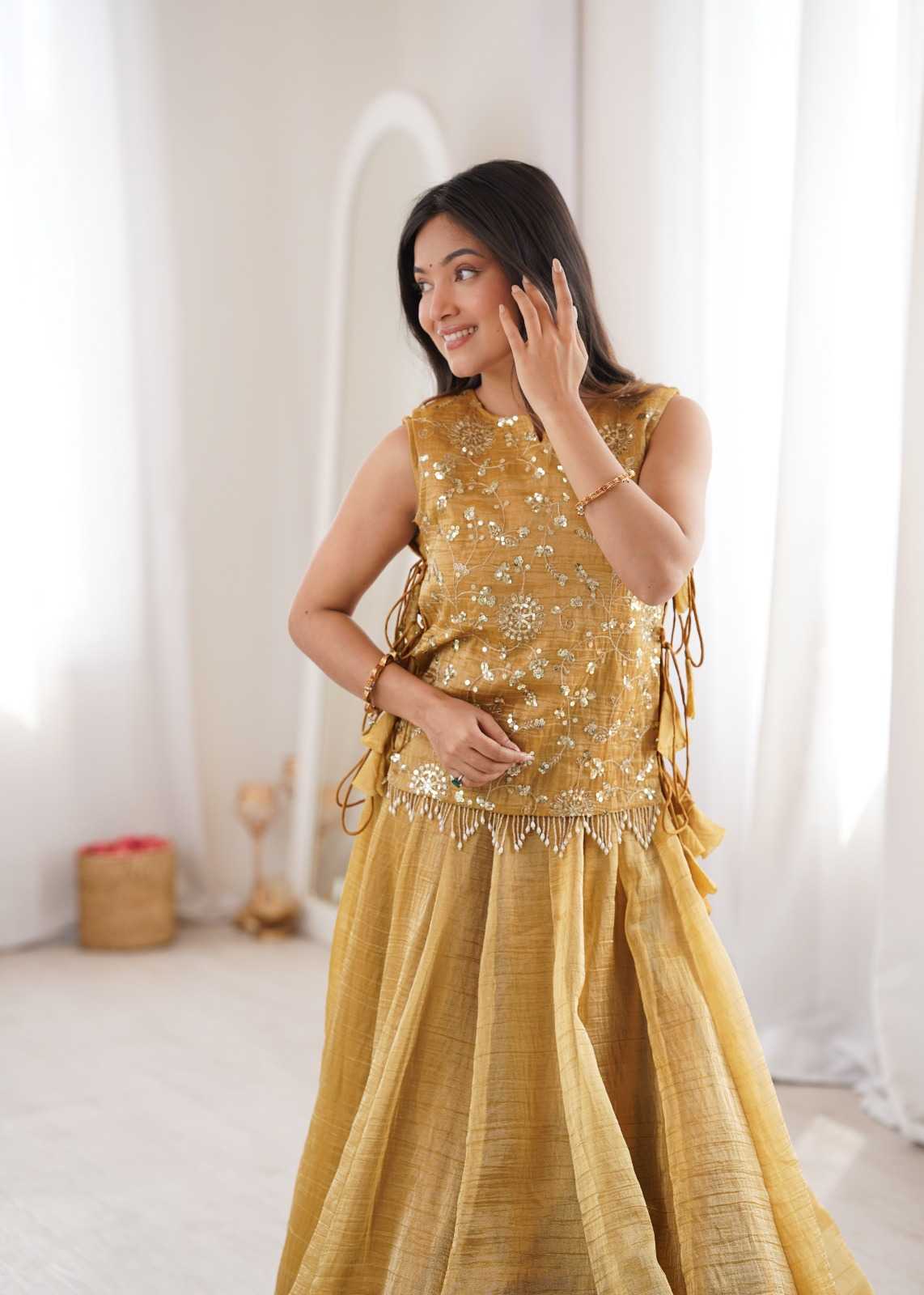 YNF Wholesale Crunchi Designer Lehenga  | Surat Manufacturer