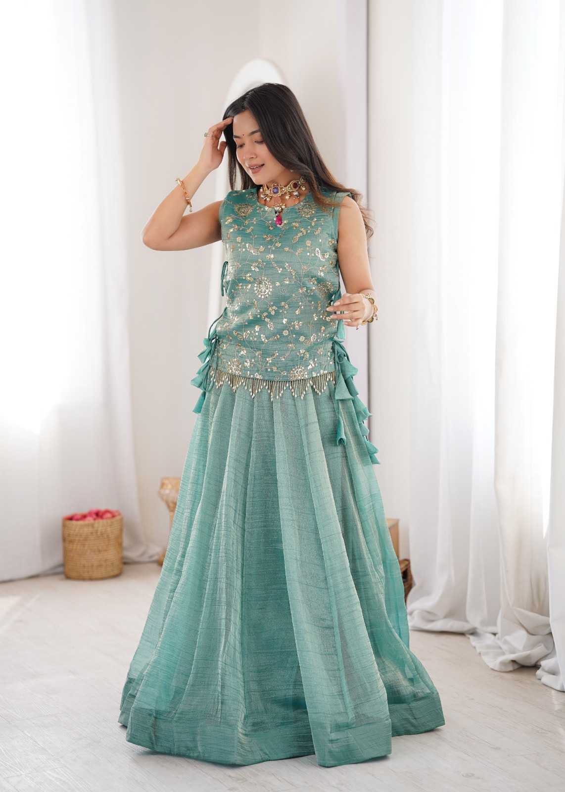 YNF Wholesale Crunchi Designer Lehenga  | Surat Manufacturer