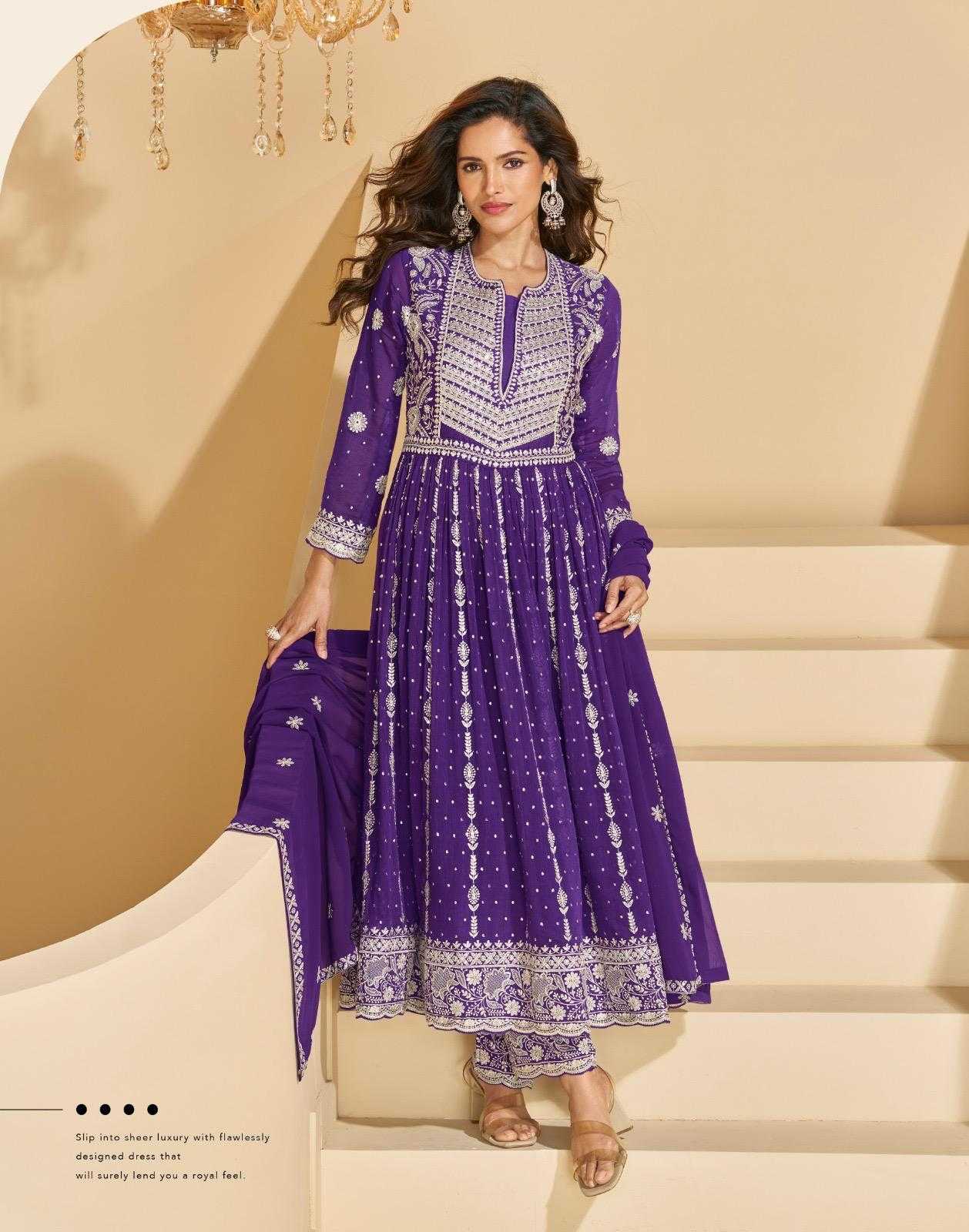 YNF Wholesale Georgette Embroidery Suits  | Surat Manufacturer