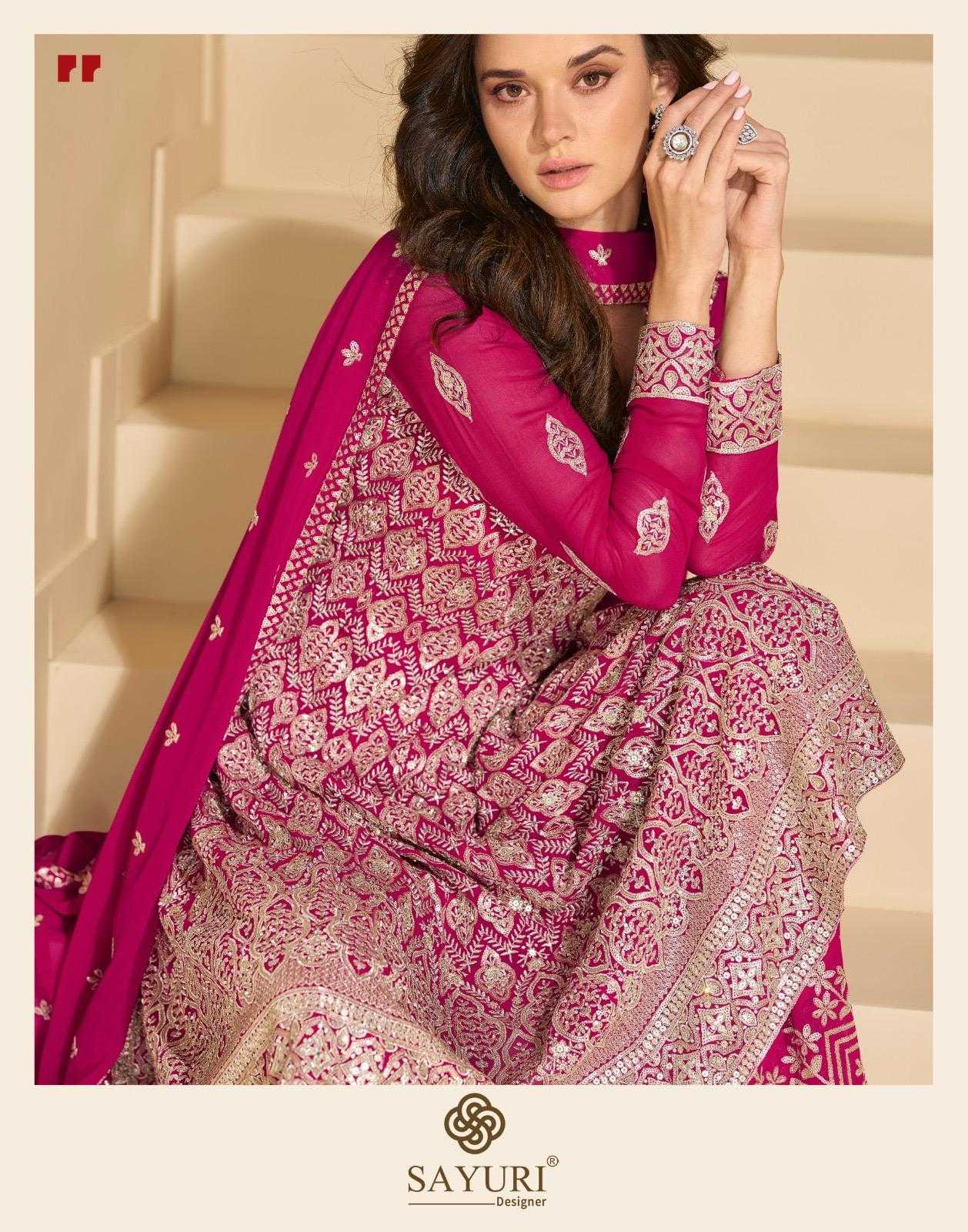 YNF Wholesale Georgette Embroidery Suits  | Surat Manufacturer