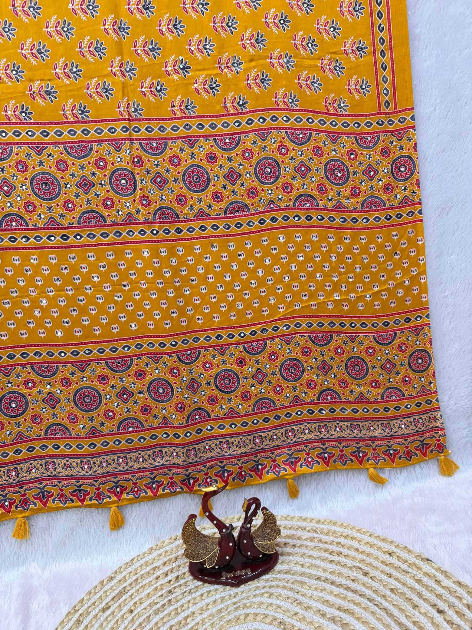YNF Wholesale Satin Printed Sarees  | Surat Manufacturer
