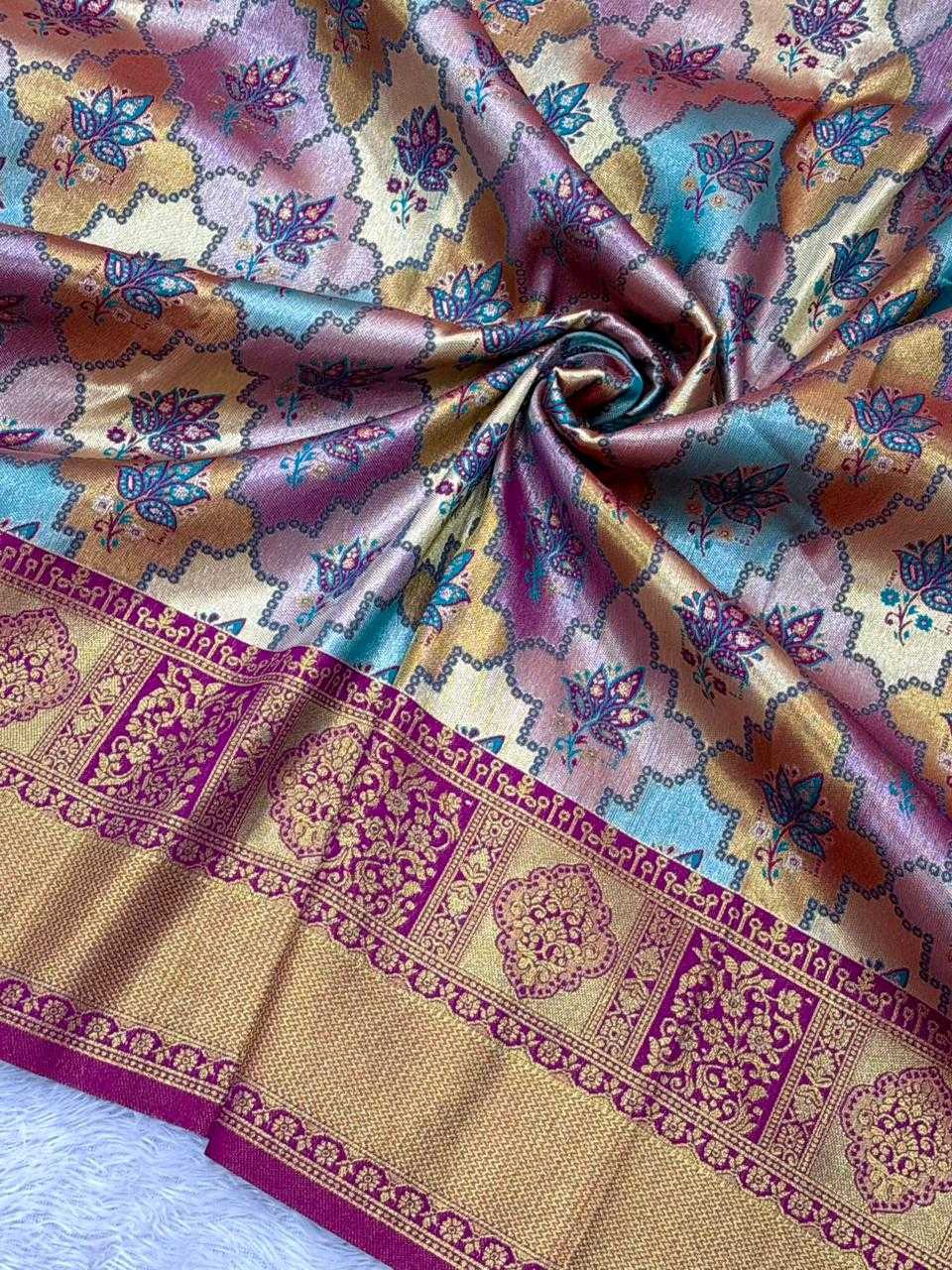 YNF Wholesale Silk Kanjivaram Silk Sarees  | Surat Manufacturer