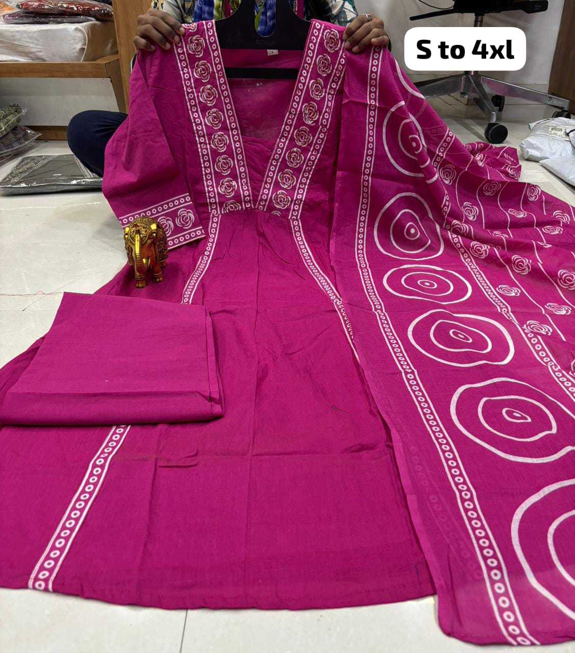YNF Wholesale Cotton Cotton Kurtis  | Surat Manufacturer