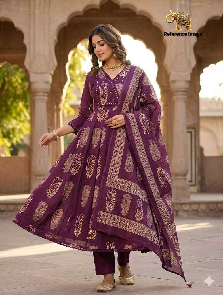 YNF Wholesale Cotton Anarkali Kurtis  | Surat Manufacturer