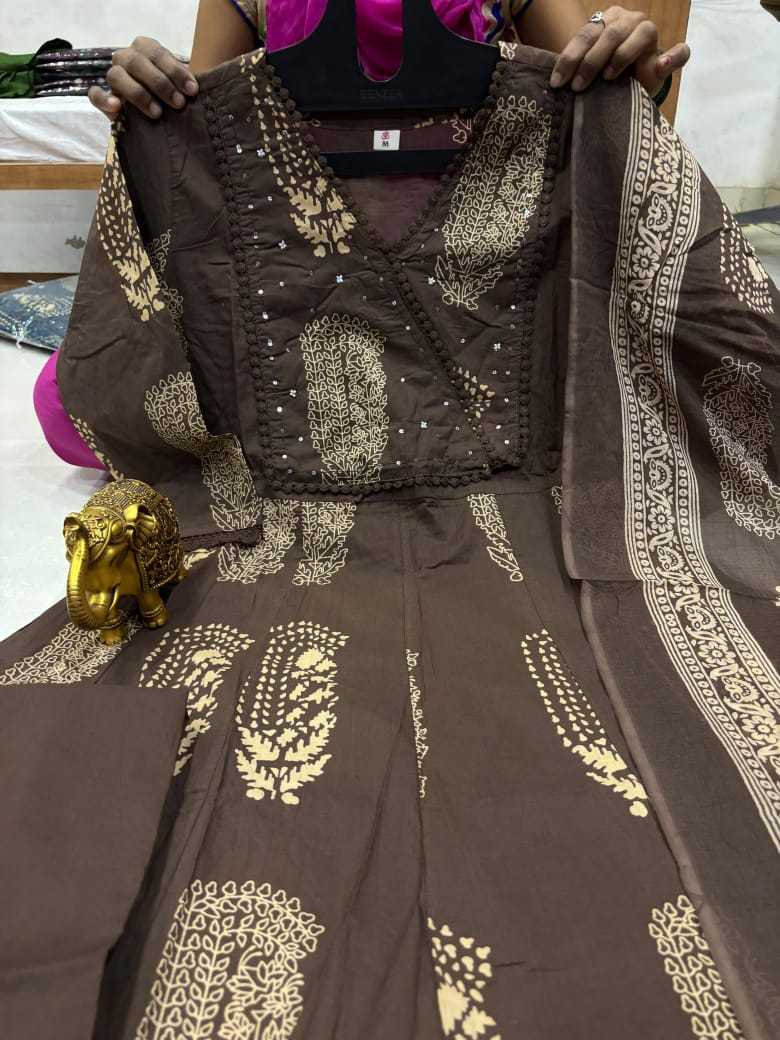 YNF Wholesale Cotton Anarkali Kurtis  | Surat Manufacturer