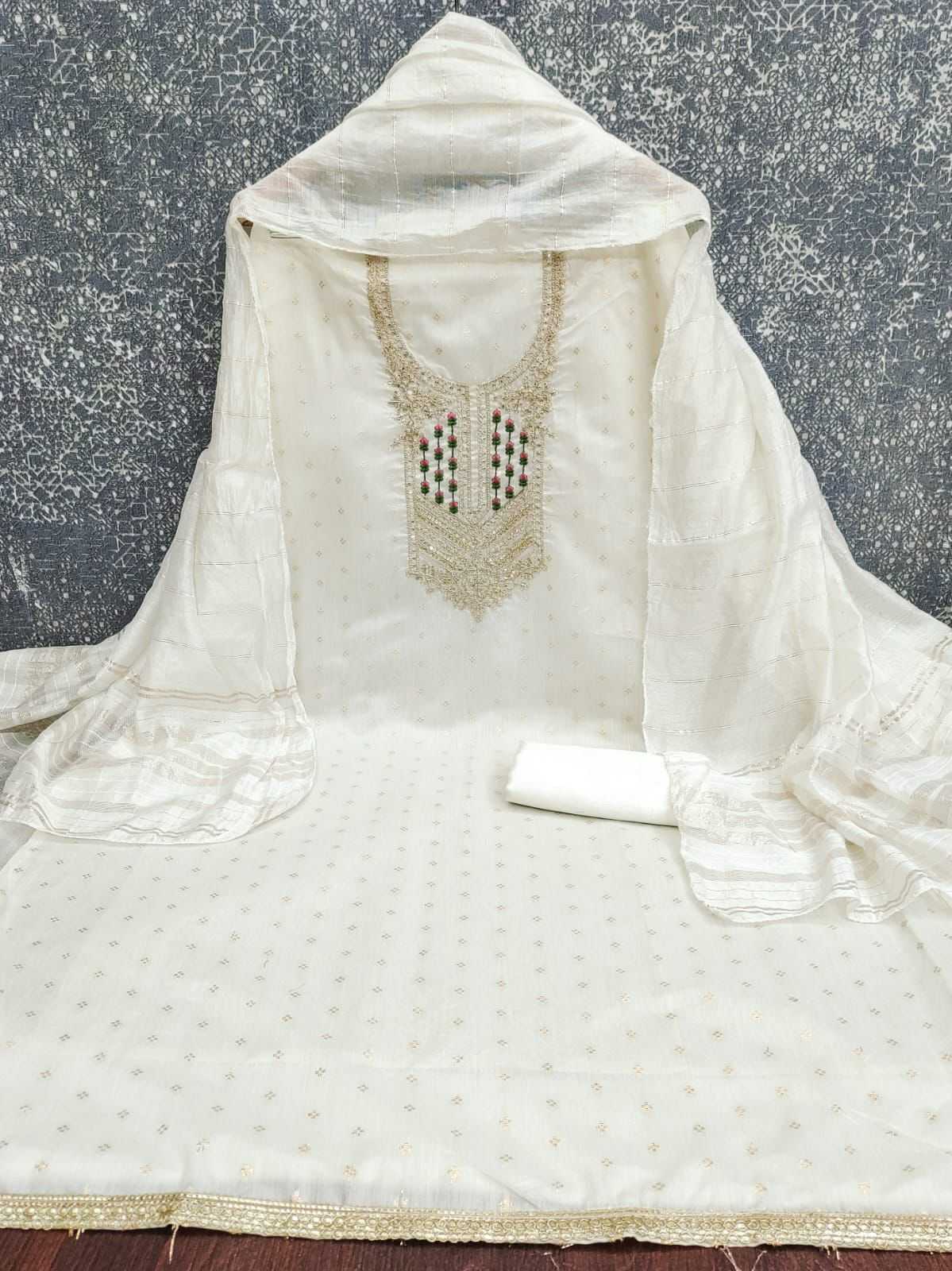 YNF Wholesale Chanderi Soft Ladies Suits  | Surat Manufacturer
