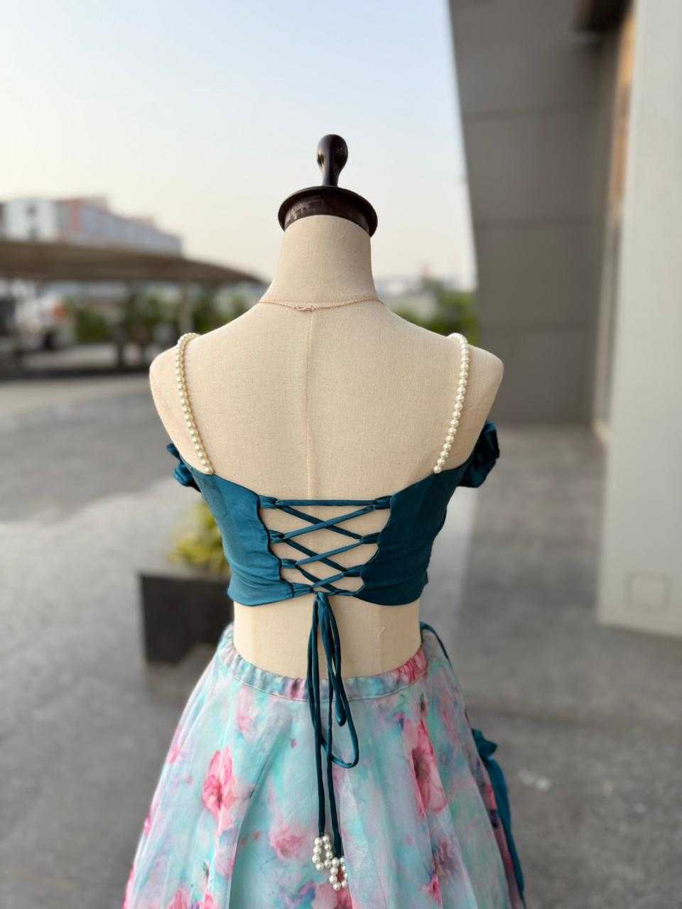 YNF Wholesale Organza Silk Designer Lehenga  | Surat Manufacturer