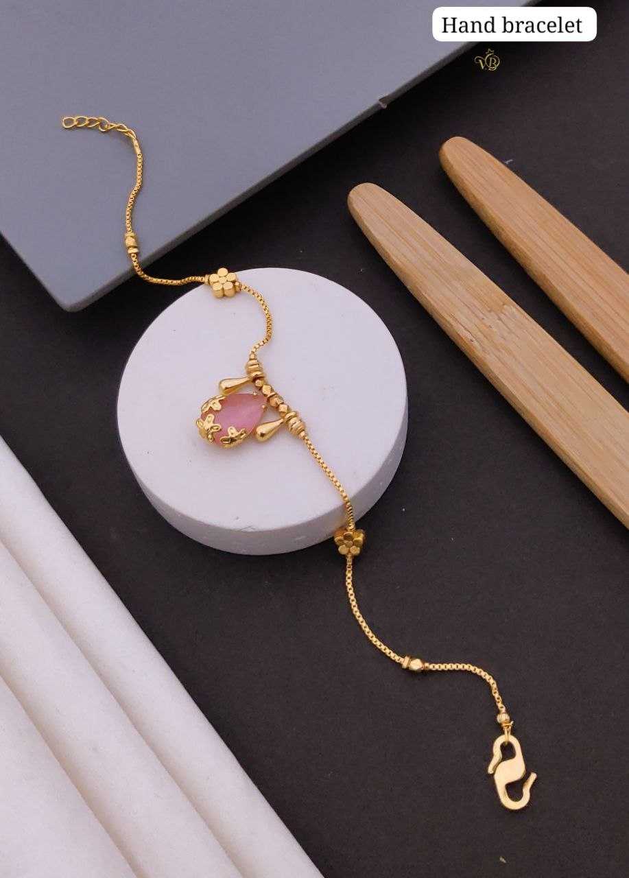 YNF Wholesale Brass AD Diamond Bracelet  | Surat Manufacturer