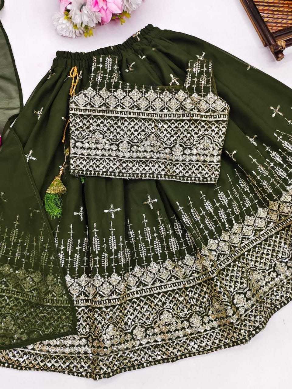 YNF Wholesale Blooming Kids Gown  | Surat Manufacturer