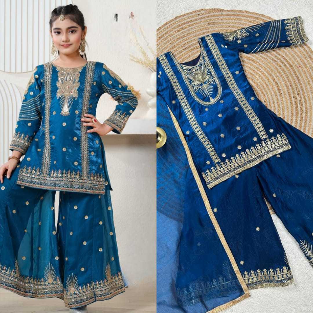 YNF Wholesale Premium Silk Kids Suit  | Surat Manufacturer