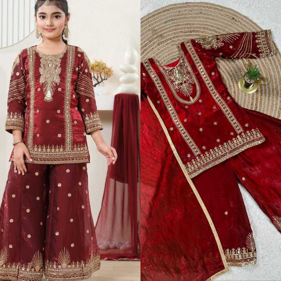 YNF Wholesale Premium Silk Kids Suit  | Surat Manufacturer