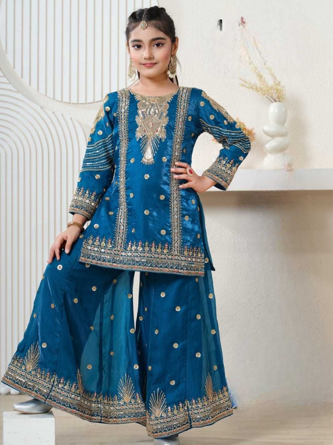 YNF Wholesale Premium Silk Kids Suit  | Surat Manufacturer