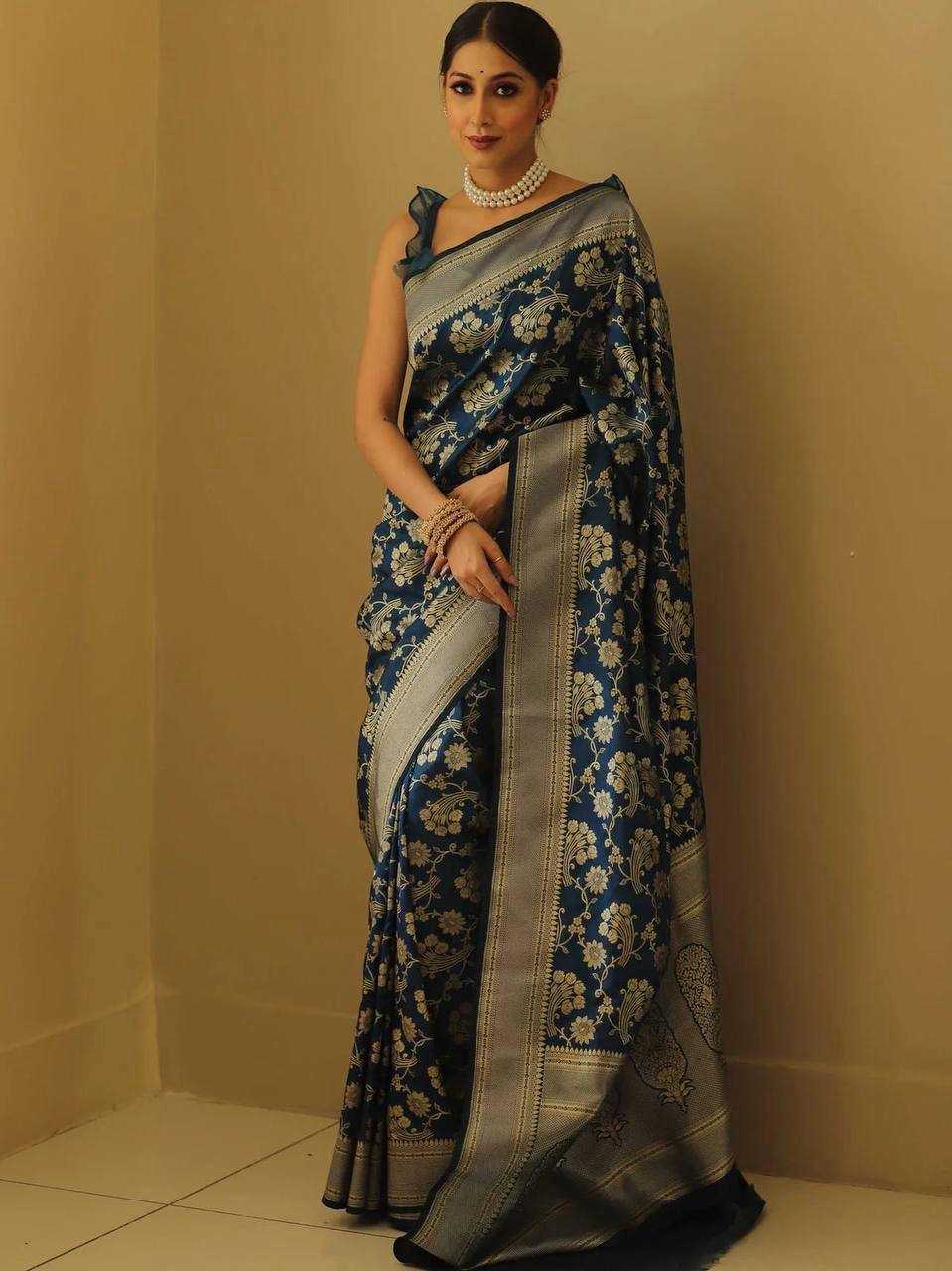 YNF Wholesale Lichi Silk Banarasi Silk Sarees  | Surat Manufacturer