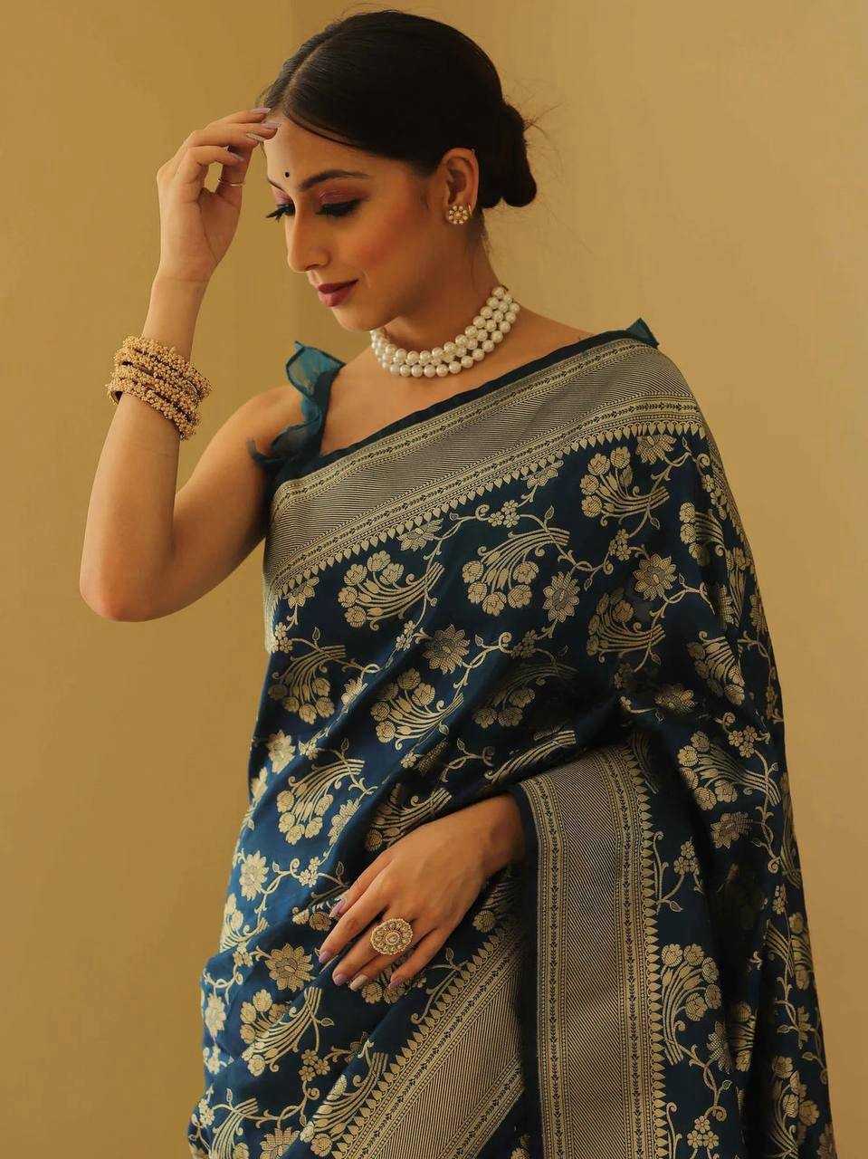 YNF Wholesale Lichi Silk Banarasi Silk Sarees  | Surat Manufacturer