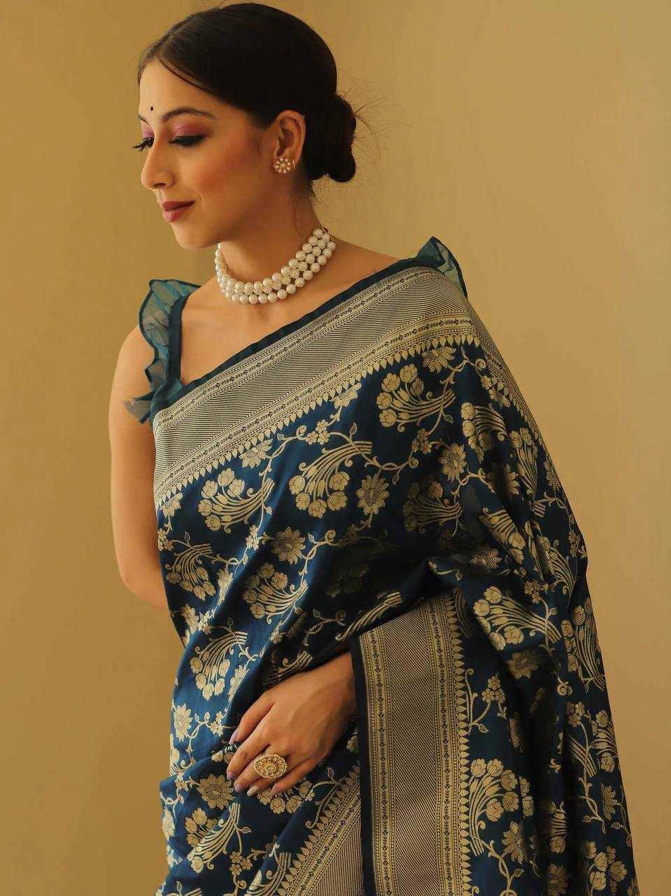 YNF Wholesale Lichi Silk Banarasi Silk Sarees  | Surat Manufacturer
