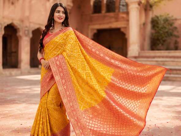YNF Wholesale Lichi Silk Fancy Sarees  | Surat Manufacturer