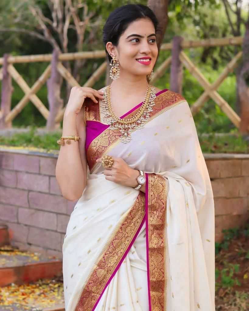 YNF Wholesale Lichi Silk South Indian Sarees  | Surat Manufacturer