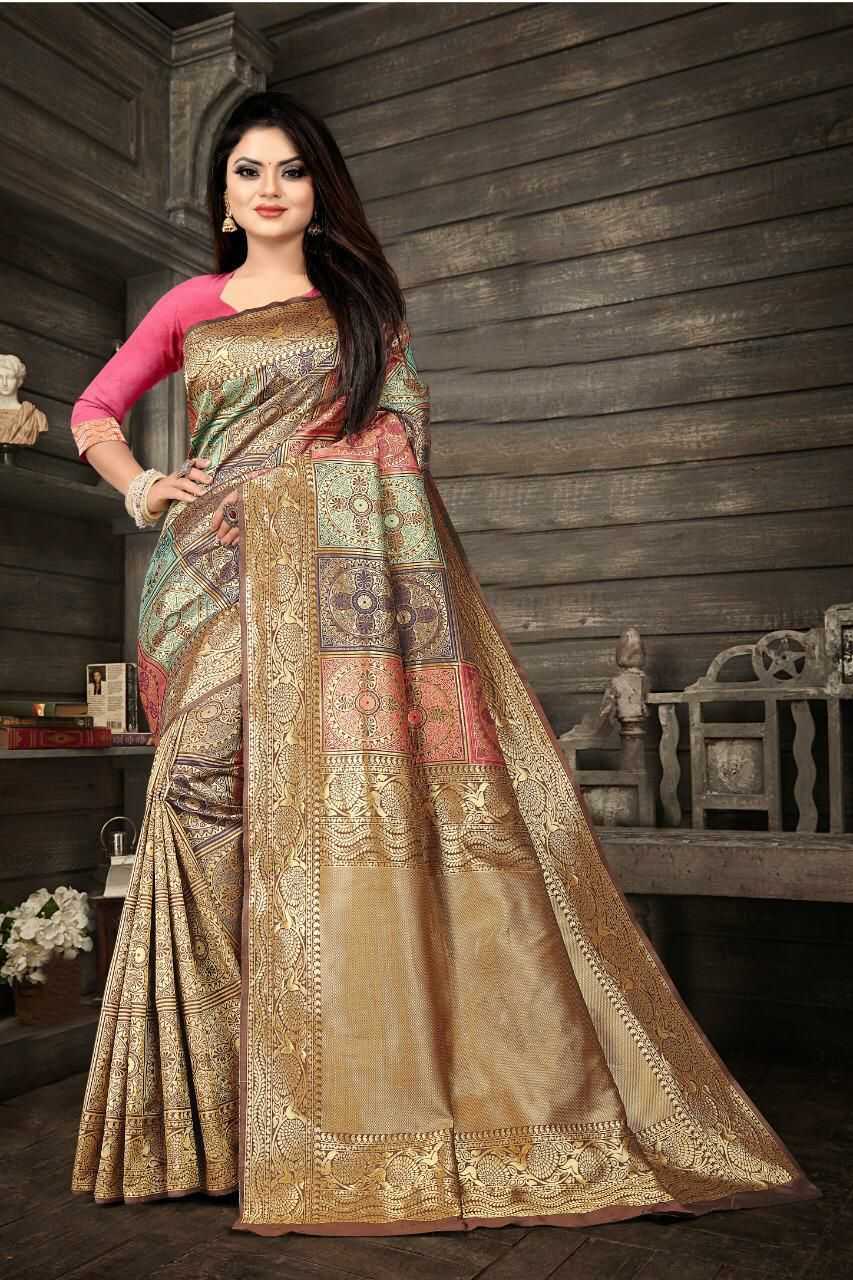 YNF Wholesale Lichi Silk Banarasi Silk Sarees  | Surat Manufacturer