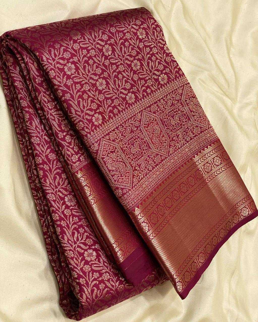 YNF Wholesale Lichi Silk Banarasi Silk Sarees  | Surat Manufacturer