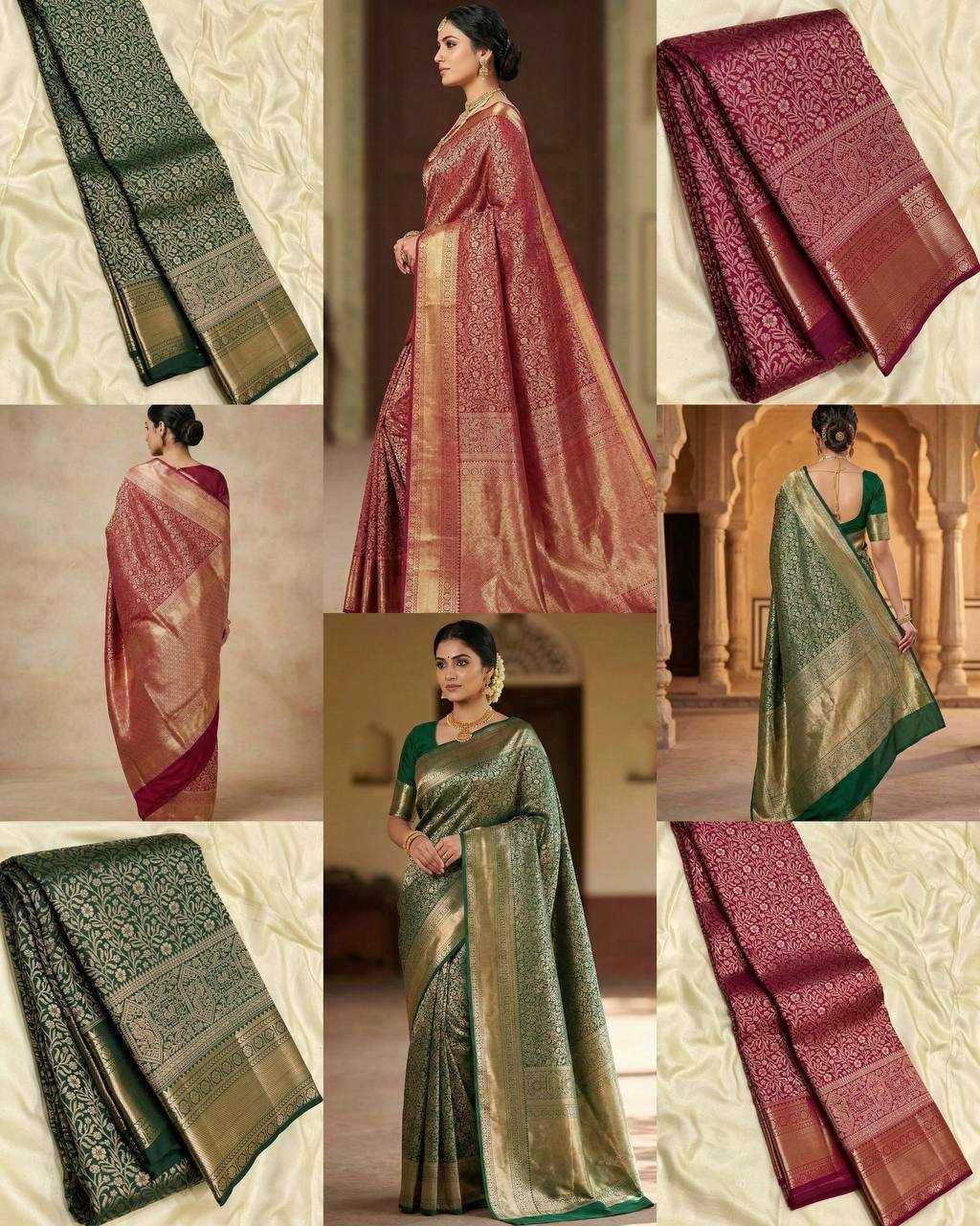 YNF Wholesale Lichi Silk Banarasi Silk Sarees  | Surat Manufacturer