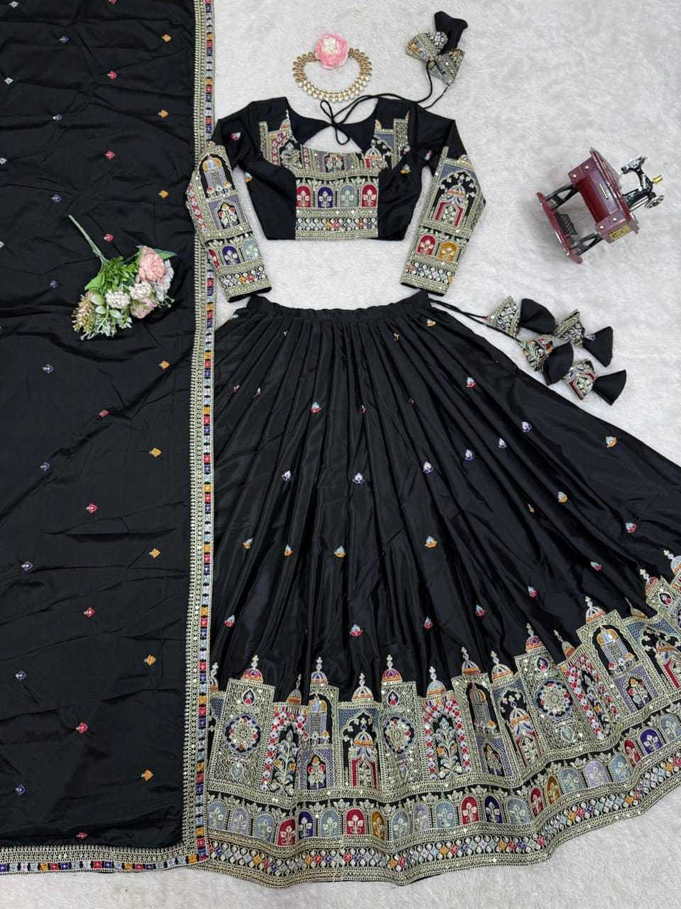 YNF Wholesale Chinon Fancy Lehenga  | Surat Manufacturer