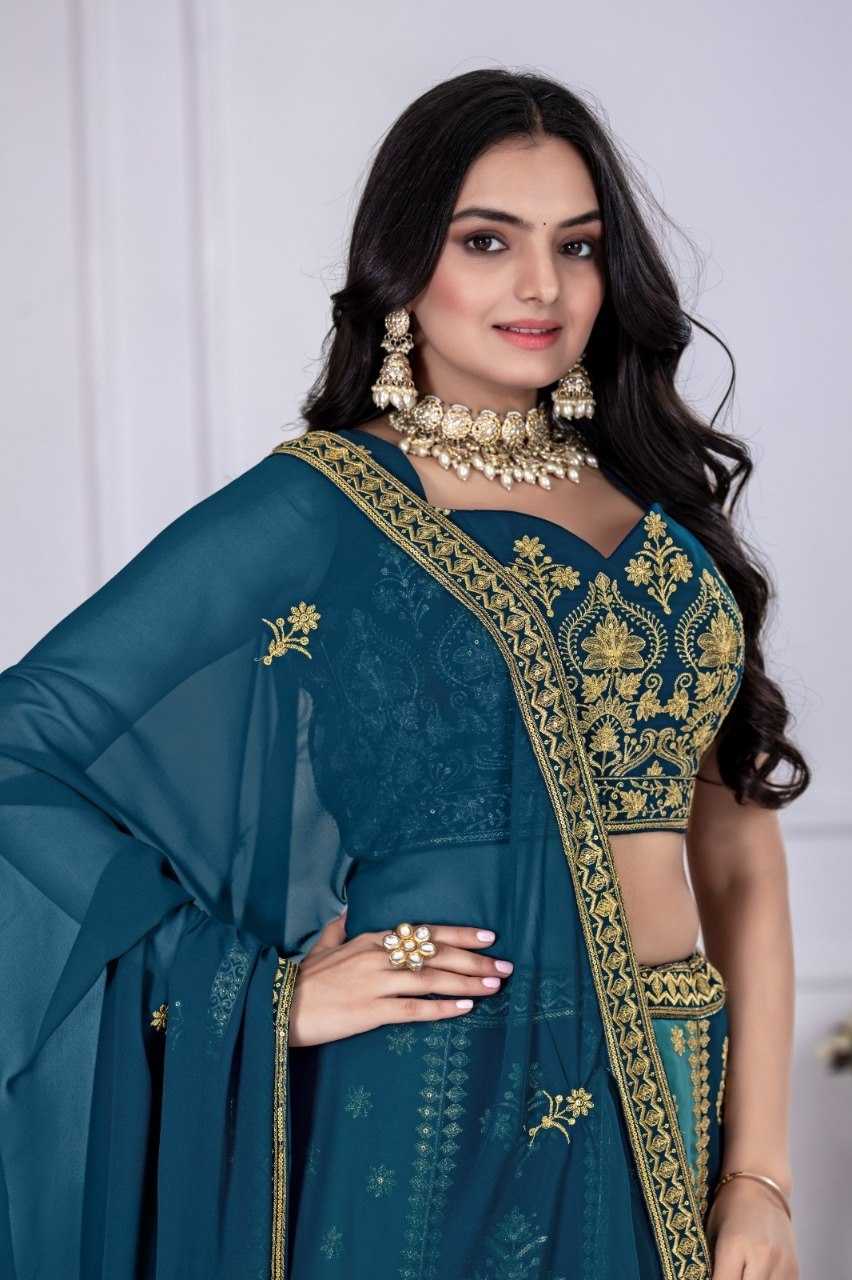 YNF Wholesale Faux Georgette Fancy Lehenga KESH173 1116 | Surat Manufacturer