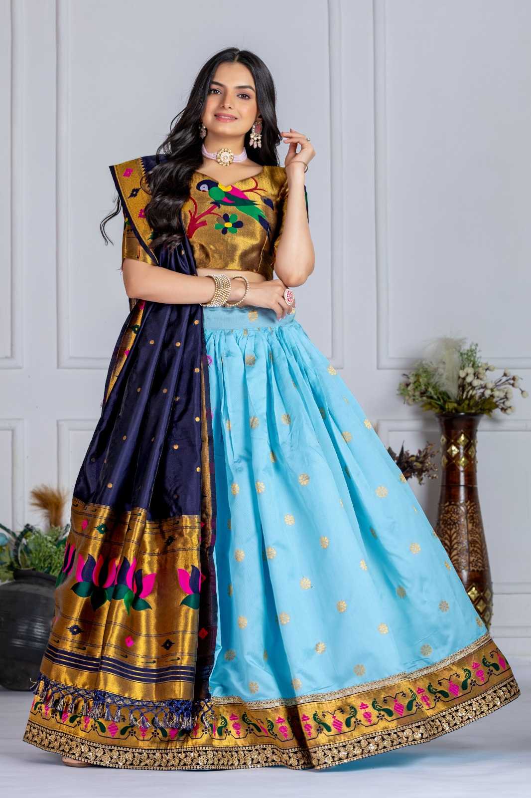 YNF Wholesale Lichi Silk Fancy Lehenga  | Surat Manufacturer