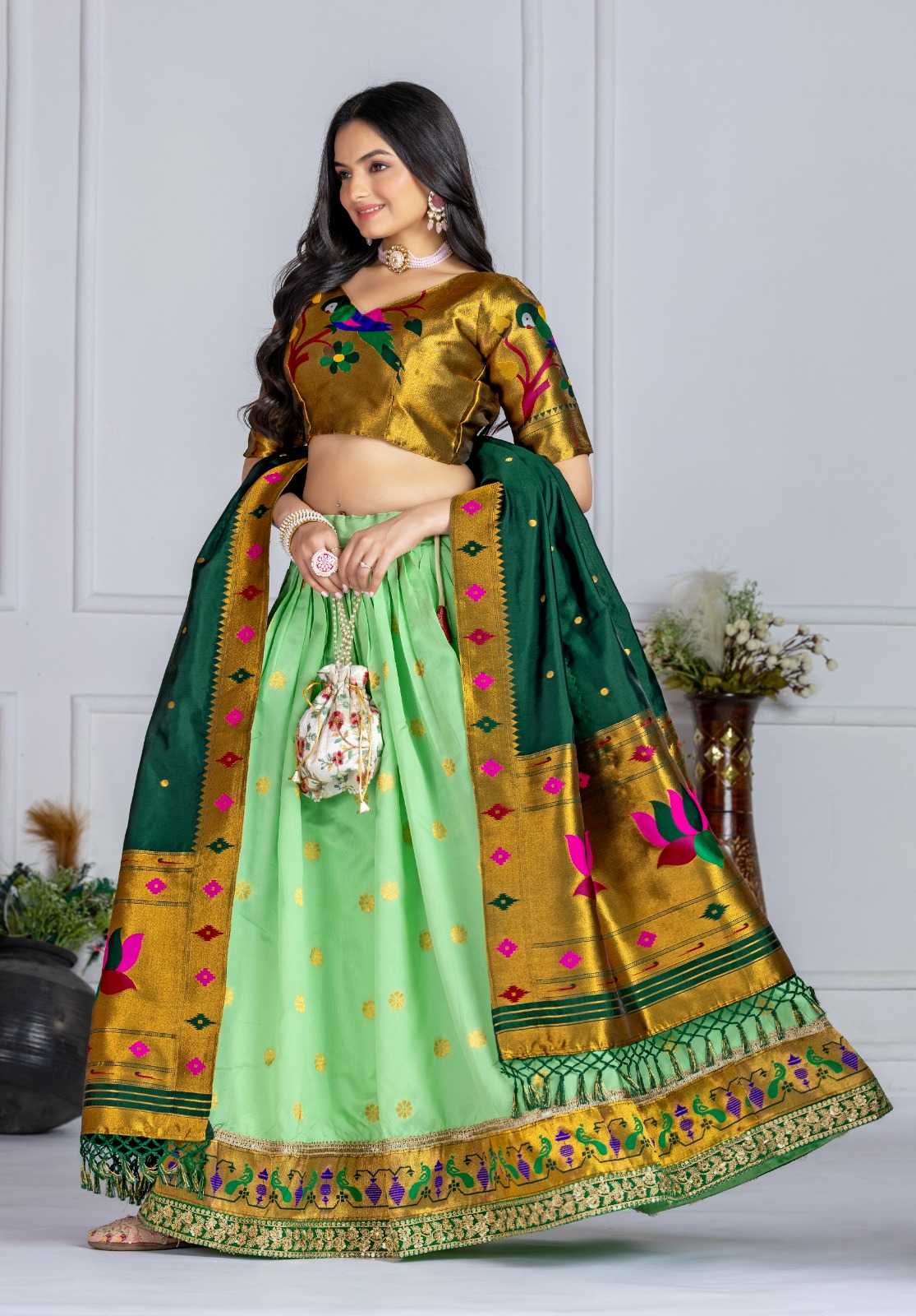 YNF Wholesale Lichi Silk Fancy Lehenga  | Surat Manufacturer