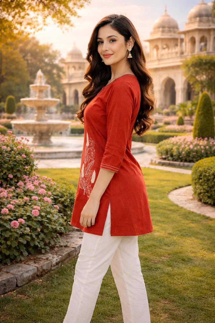 YNF Wholesale Cotton Short Kurtis  | Surat Manufacturer