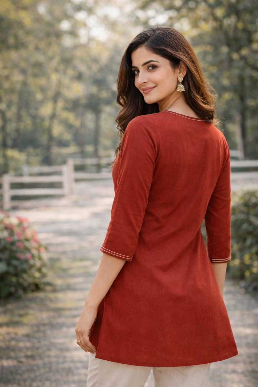 YNF Wholesale Cotton Short Kurtis  | Surat Manufacturer