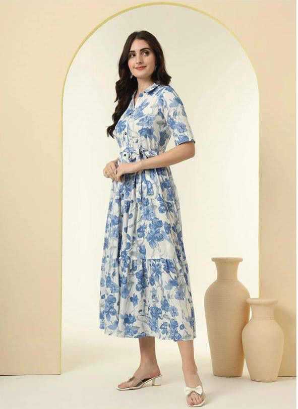 YNF Wholesale Pure Rayon Printed Kurtis  | Surat Manufacturer