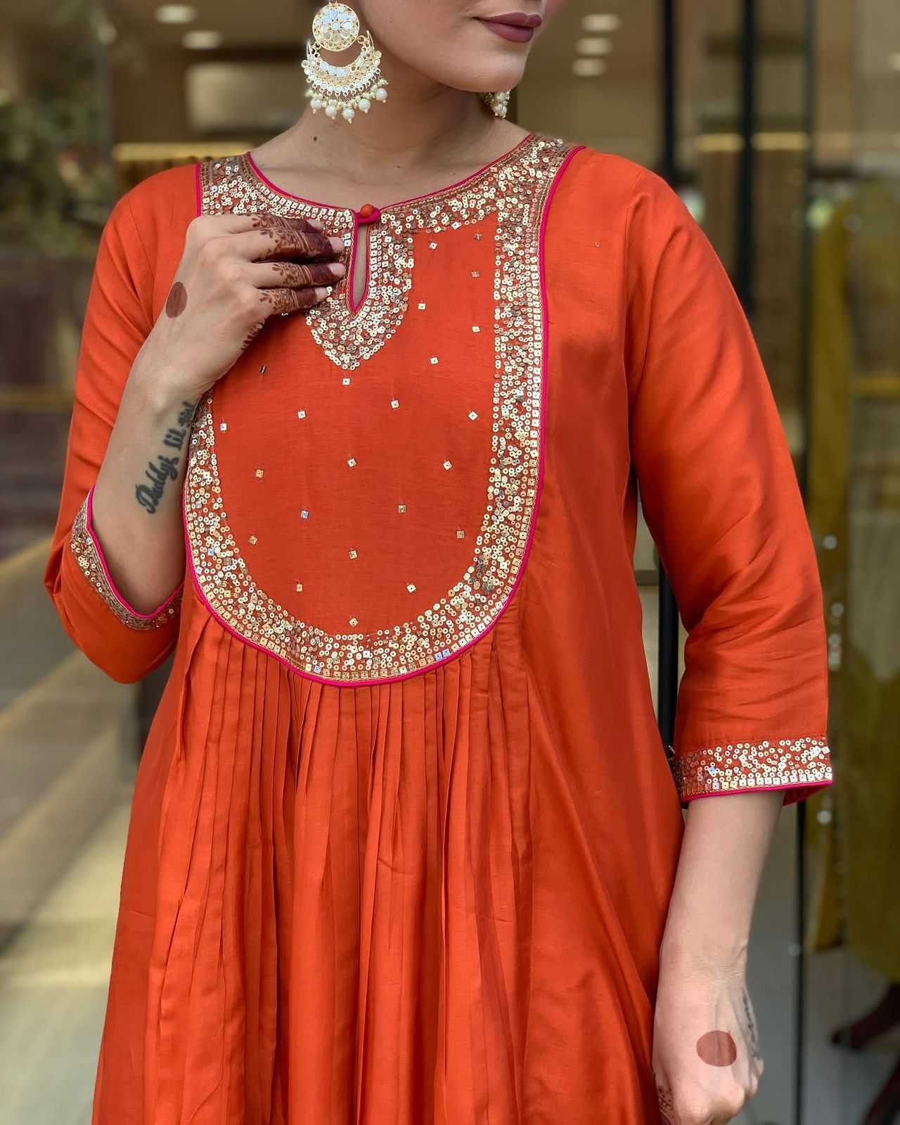 YNF Wholesale Heavy Roman Silk Embroidery Suits  | Surat Manufacturer