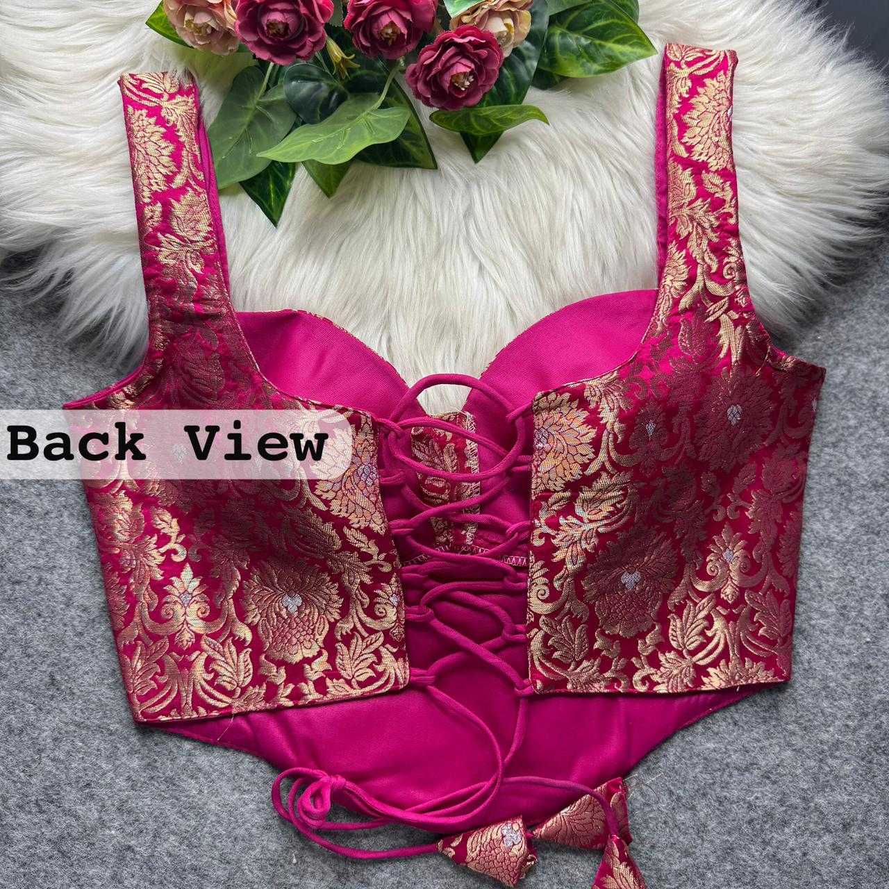 YNF Wholesale Banarasi Soft Silk Blouse  | Surat Manufacturer