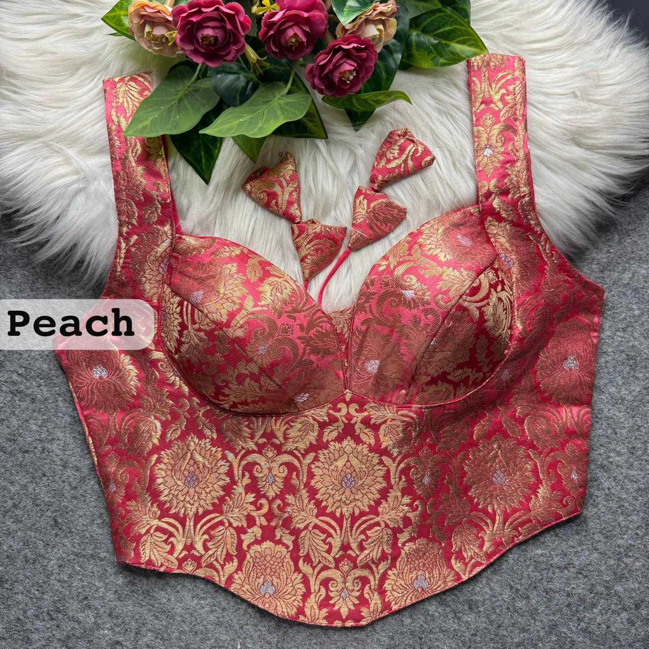 YNF Wholesale Banarasi Soft Silk Blouse  | Surat Manufacturer