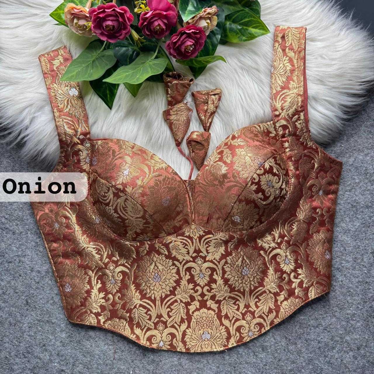 YNF Wholesale Banarasi Soft Silk Blouse  | Surat Manufacturer