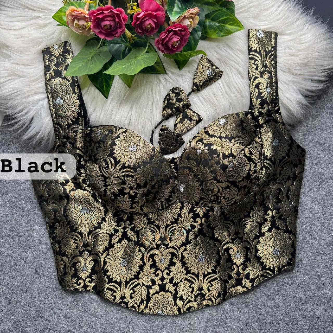 YNF Wholesale Banarasi Soft Silk Blouse  | Surat Manufacturer