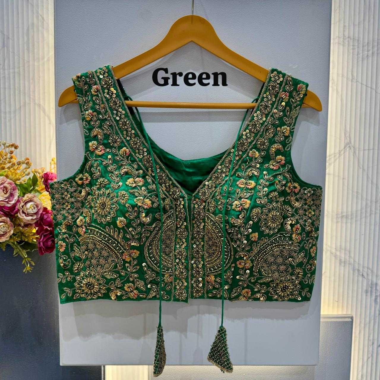 YNF Wholesale Pure Silk V-Neck Blouses  | Surat Manufacturer