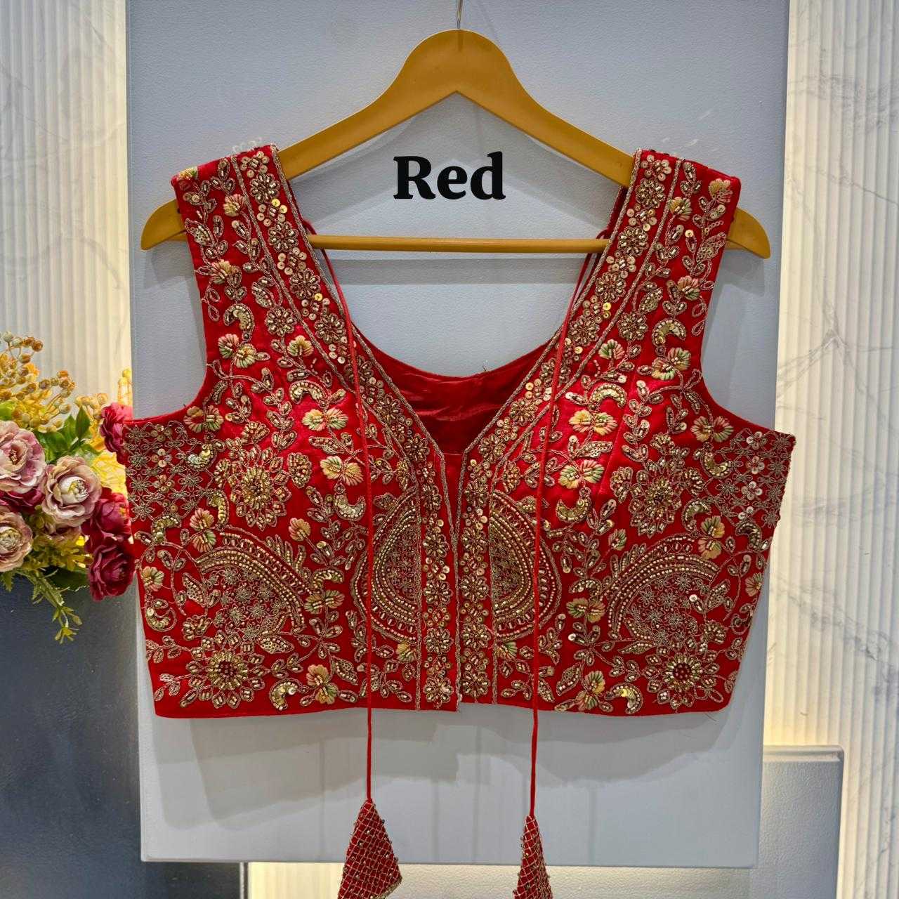 YNF Wholesale Pure Silk V-Neck Blouses  | Surat Manufacturer