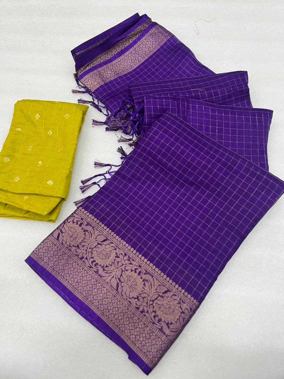 YNF Wholesale Dola Silk Fancy Sarees  | Surat Manufacturer