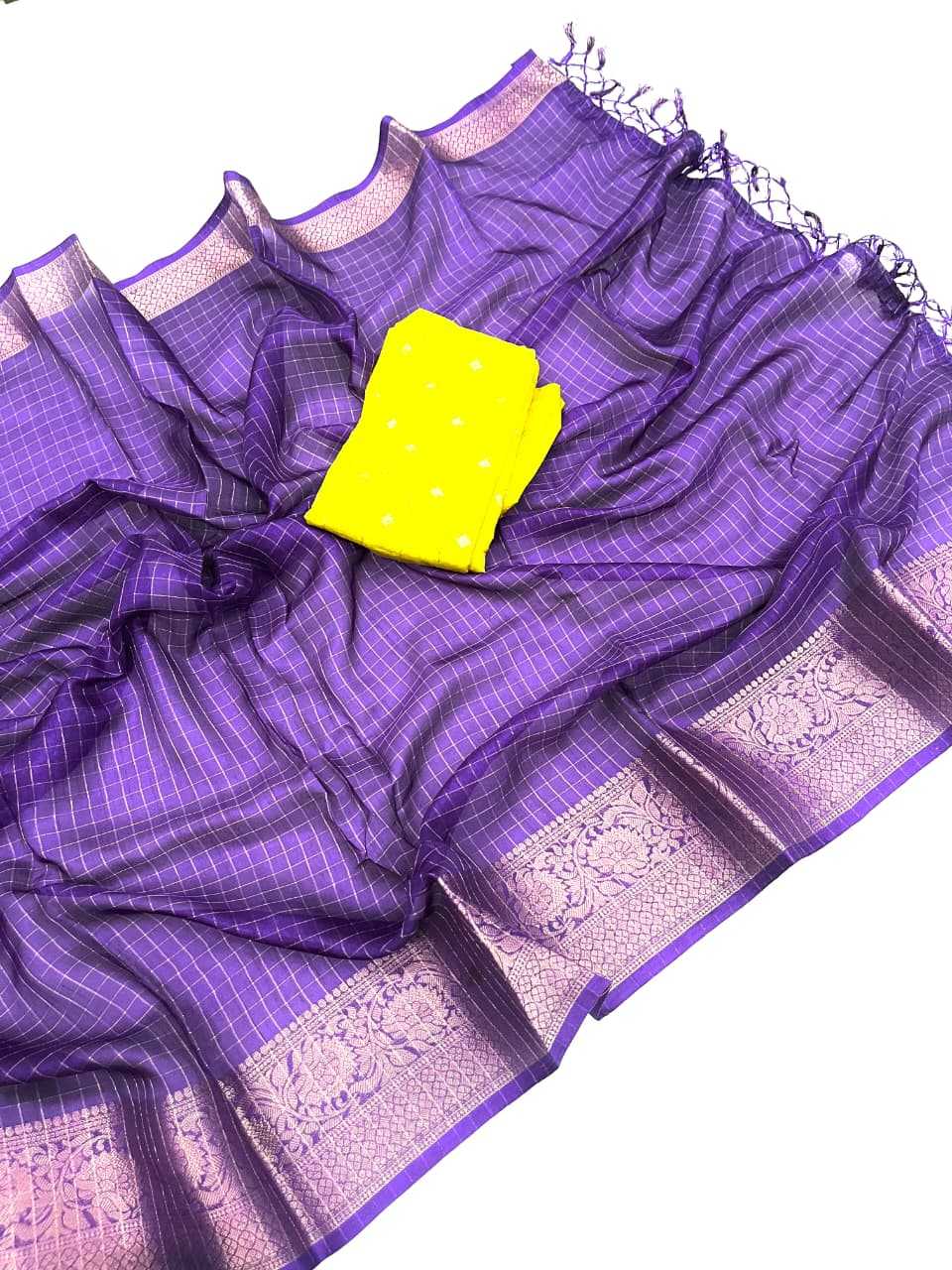 YNF Wholesale Dola Silk Fancy Sarees  | Surat Manufacturer