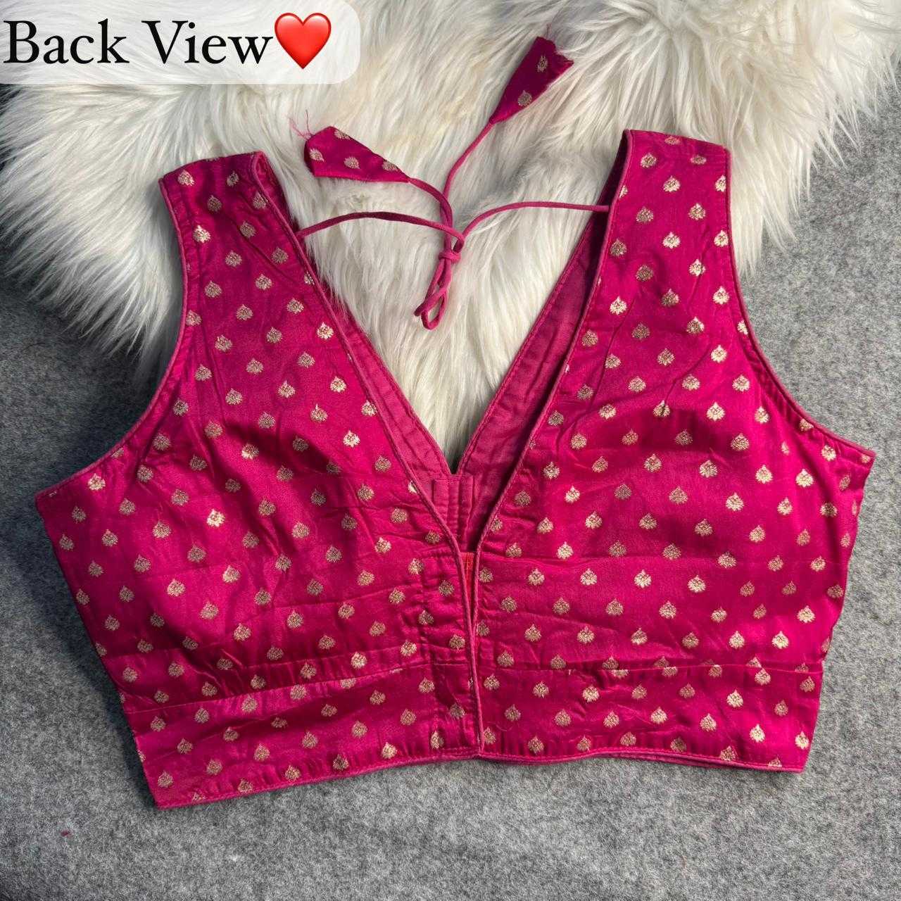 YNF Wholesale Dola Silk Blouse  | Surat Manufacturer