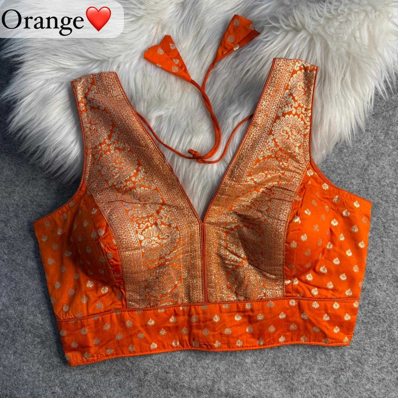 YNF Wholesale Dola Silk Blouse  | Surat Manufacturer