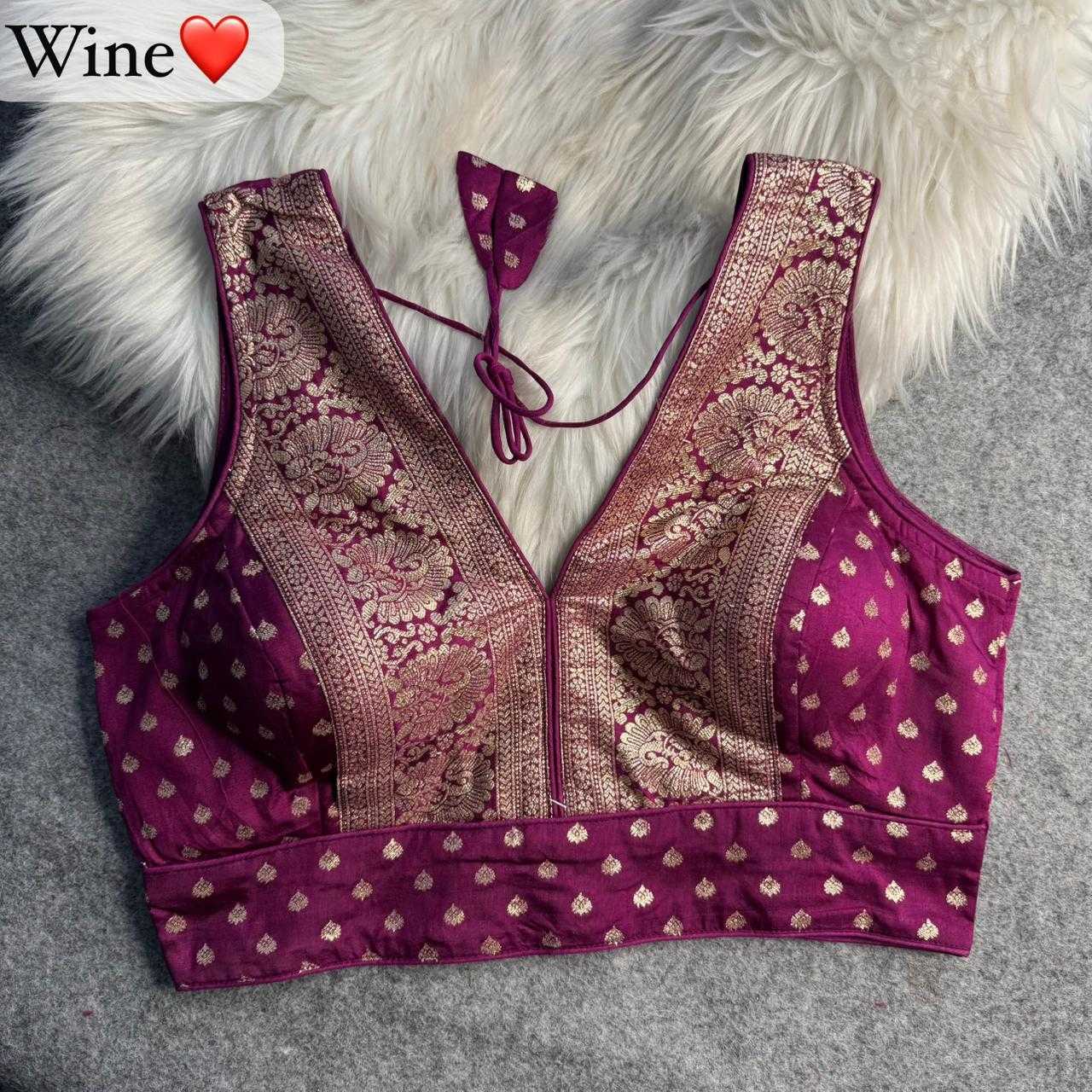 YNF Wholesale Dola Silk Blouse  | Surat Manufacturer