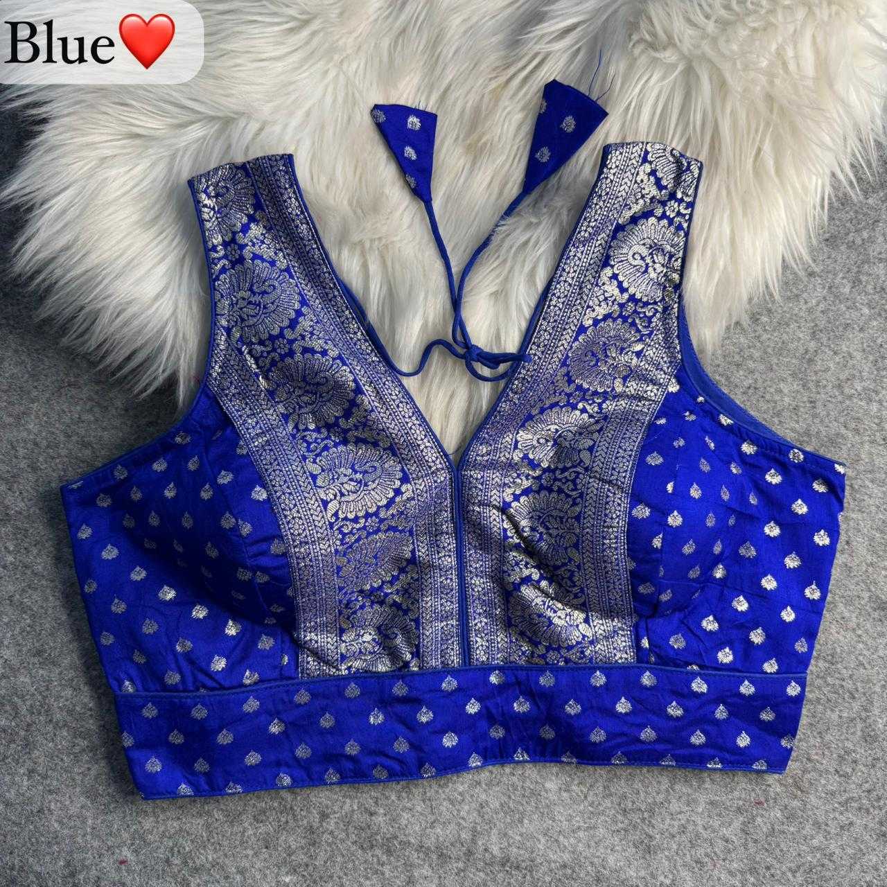 YNF Wholesale Dola Silk Blouse  | Surat Manufacturer