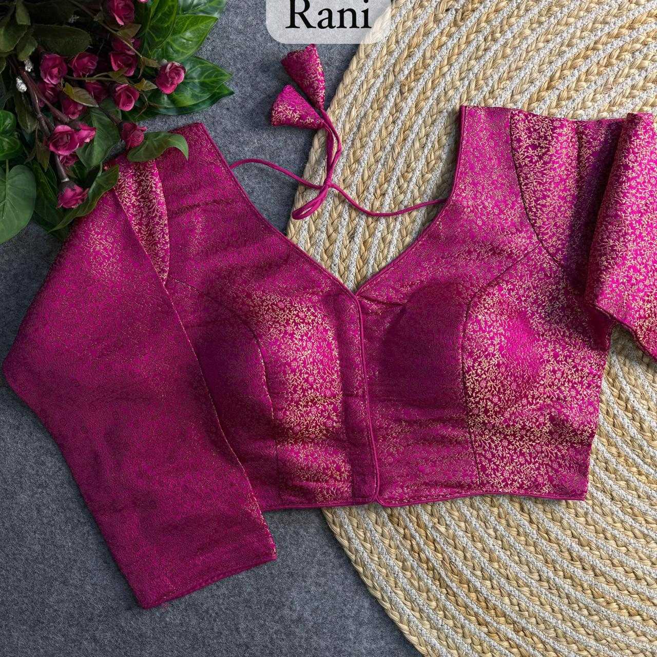 YNF Wholesale Milan Silk V-Neck Blouses  | Surat Manufacturer