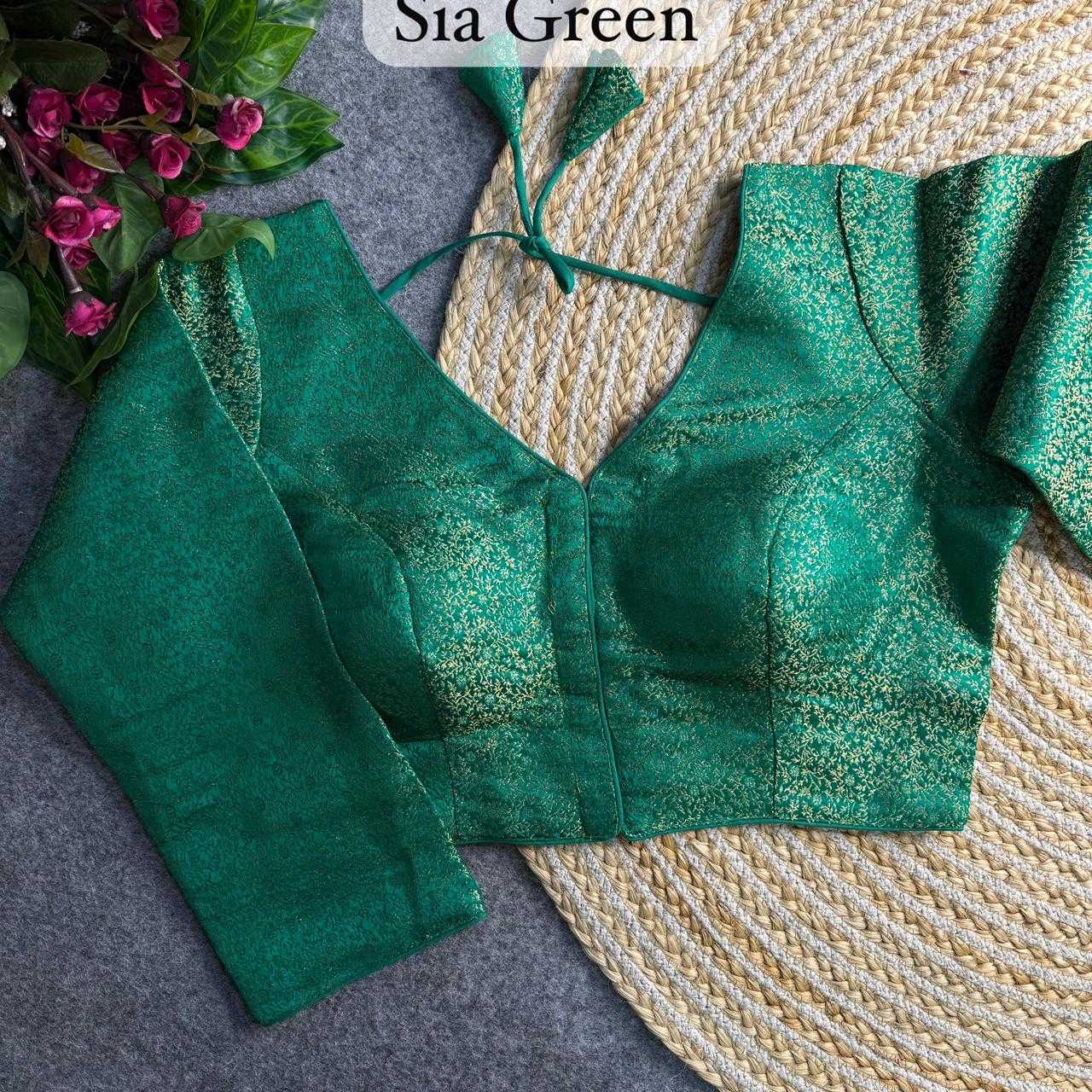 YNF Wholesale Milan Silk V-Neck Blouses  | Surat Manufacturer