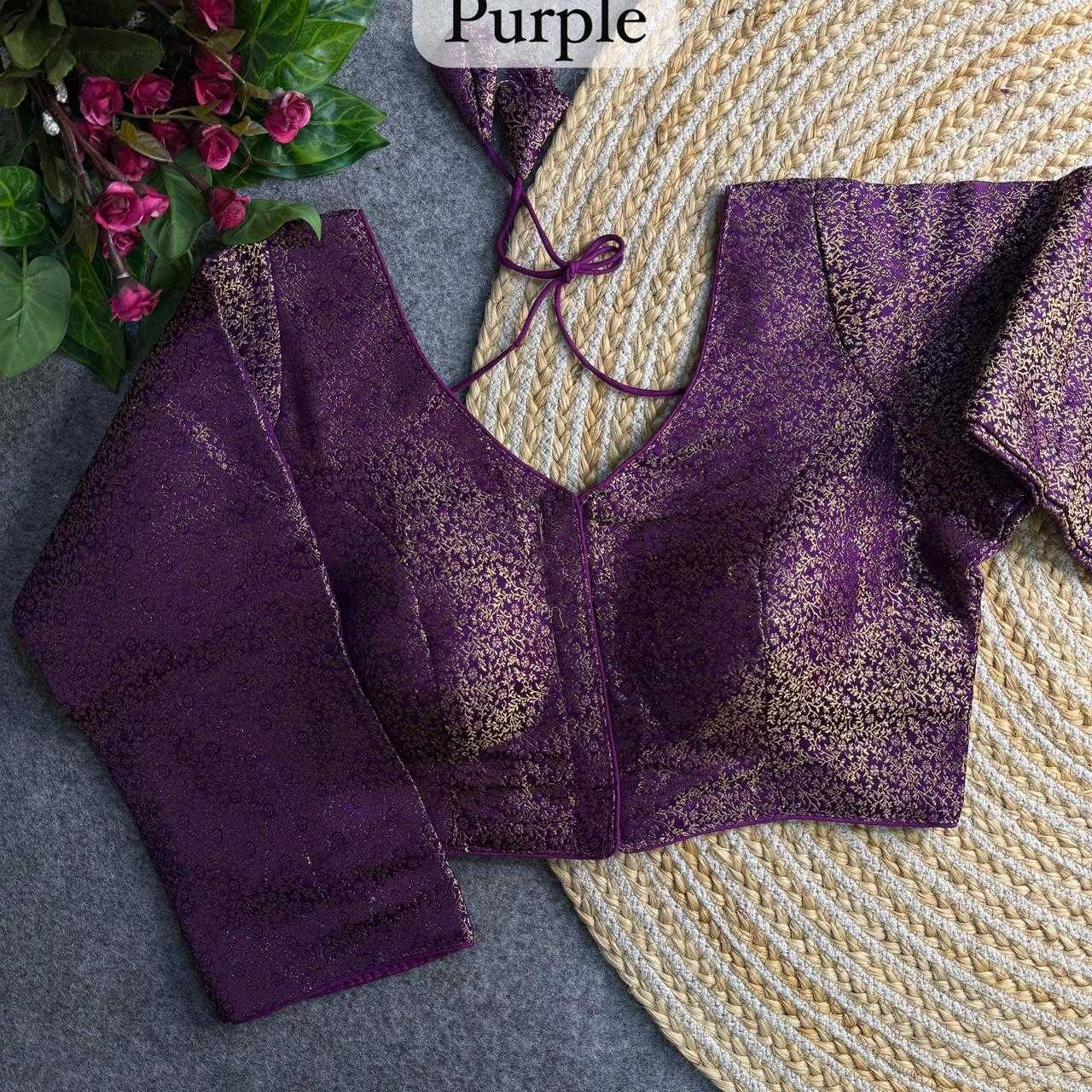 YNF Wholesale Milan Silk V-Neck Blouses  | Surat Manufacturer