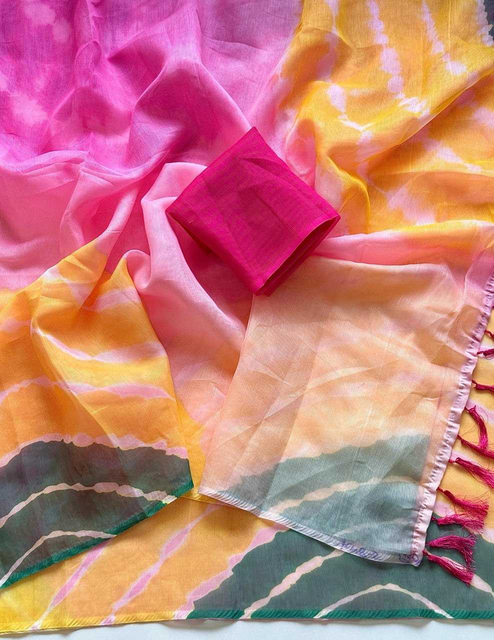 YNF Wholesale Fancy Leheriya Sarees  | Surat Manufacturer