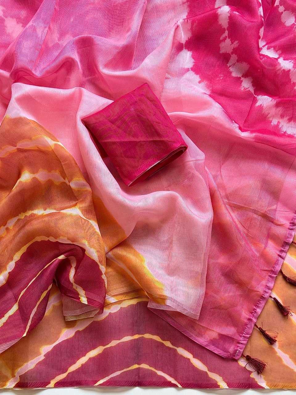 YNF Wholesale Fancy Leheriya Sarees  | Surat Manufacturer